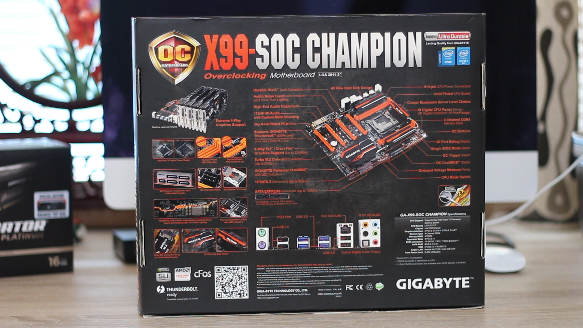 himmel stole Tidligere Gigabyte X99-SOC Champion Overview | TechteamGB