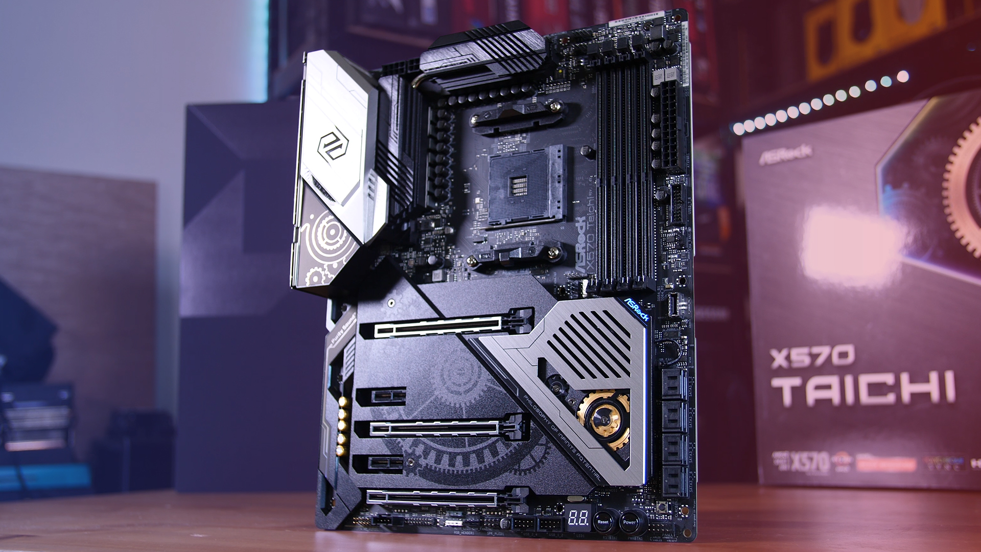 AsRock X570 Taichi Motherboard Review | TechteamGB